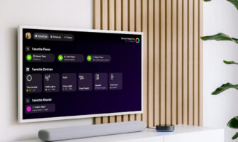 Homey startet auf Android TV und webOS. Die App steuert Geräte, Flows und Moods direkt über den Fernseher.