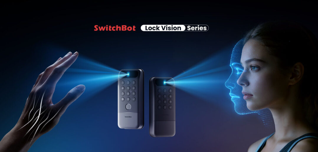 SwitchBot startet Lock Vision und Lock Vision Pro mit Matter, Apple Home und 3D-Gesichtserkennung für US-Türen.