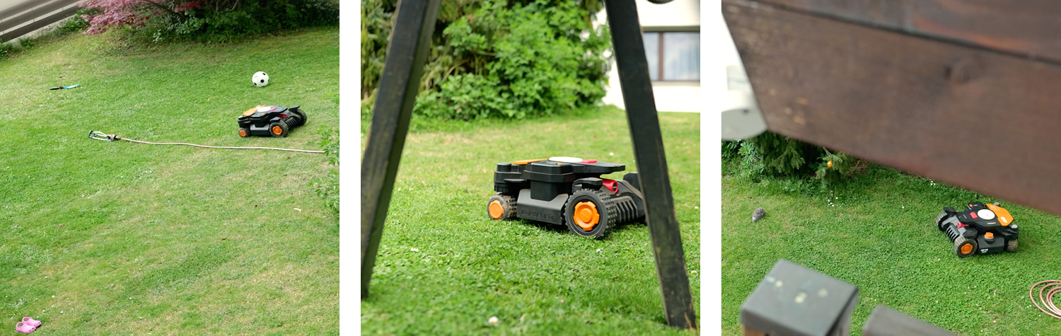 WORX Landroid Vision Cloud 4WD WR341E - Hindernisse
