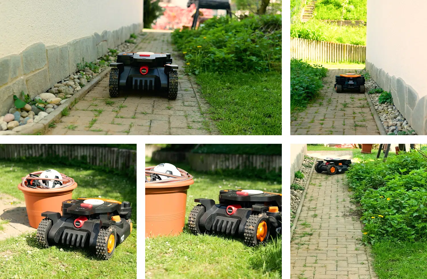 Worx Landroid Vision Cloud 4WD WR344E - Engstellen