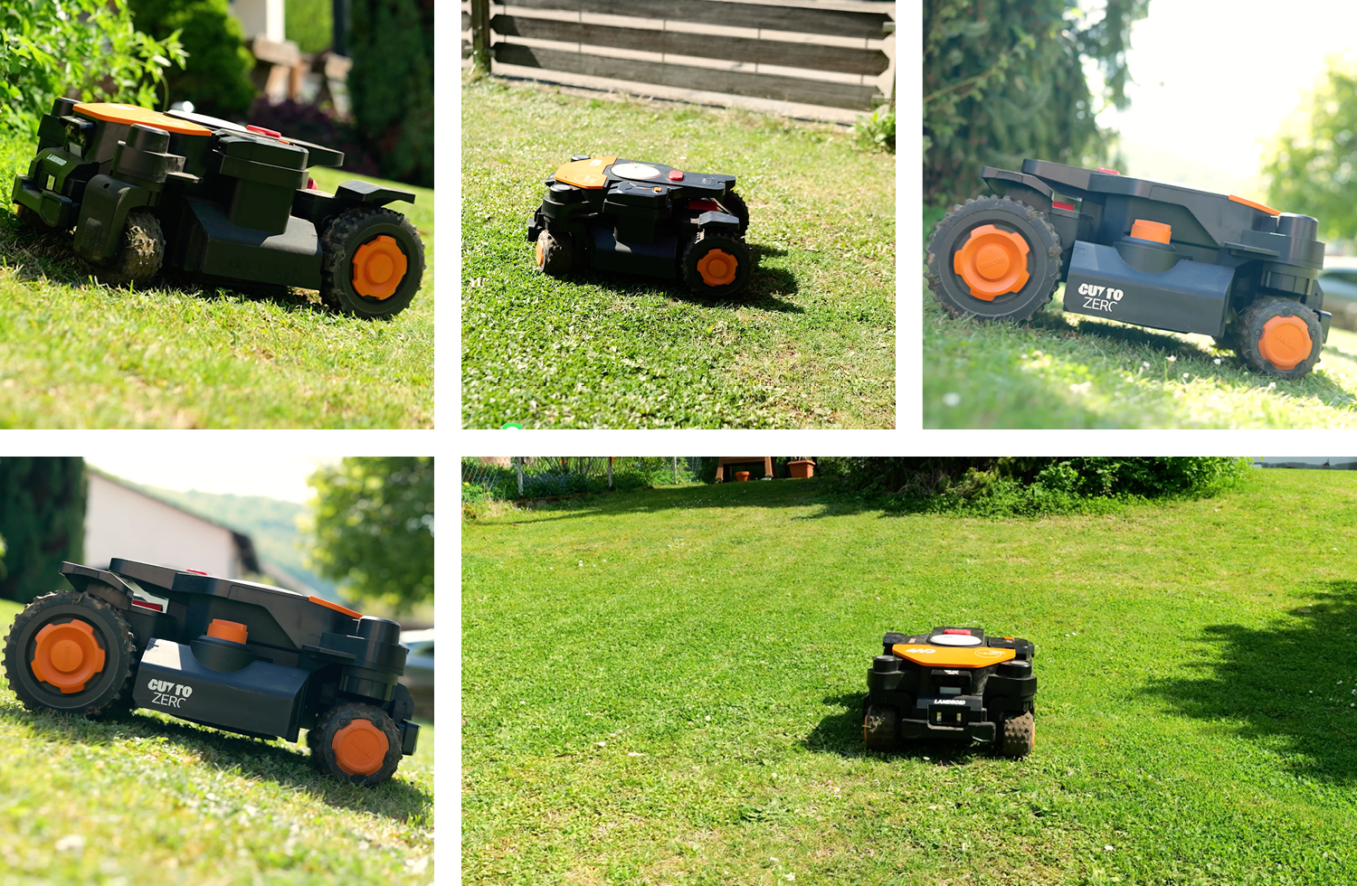 WORX Landroid Vision Cloud 4WD WR341E - Mähen Zone 2