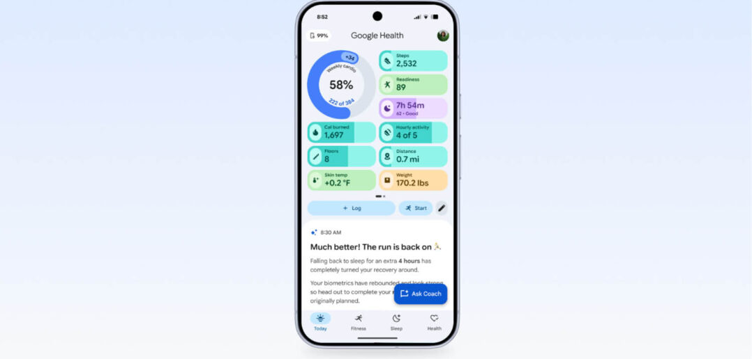 Google Health update