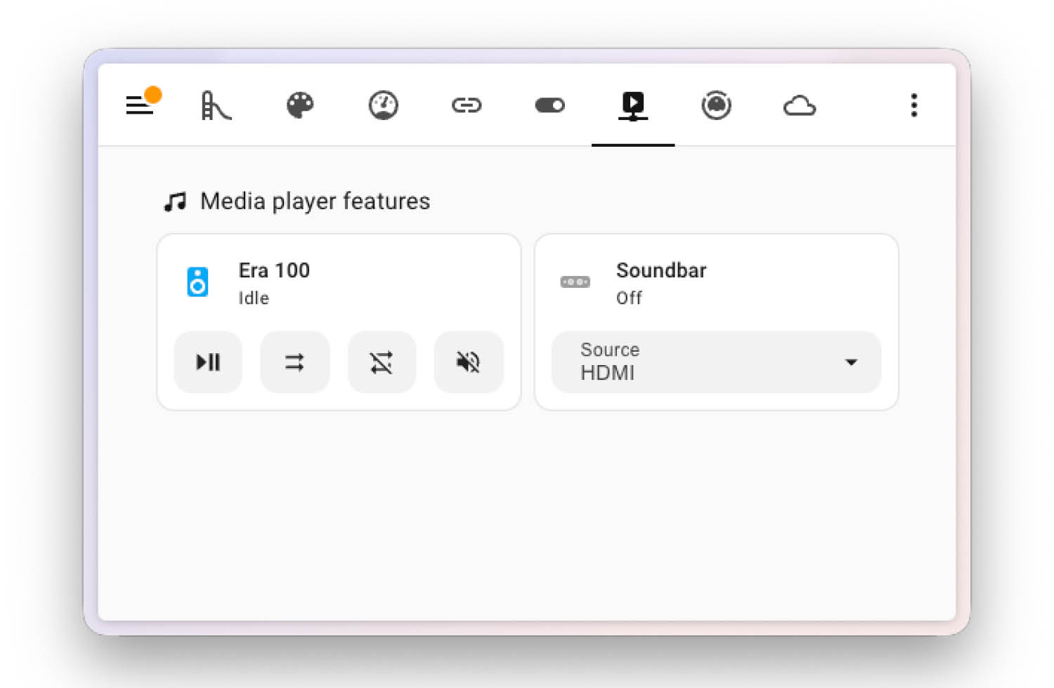 Home Assistant 2026.6 Media Player