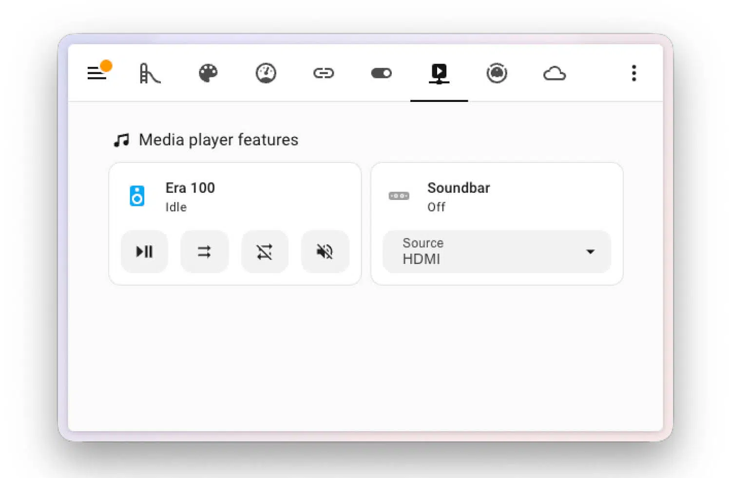 Home Assistant 2026.6 Media Player