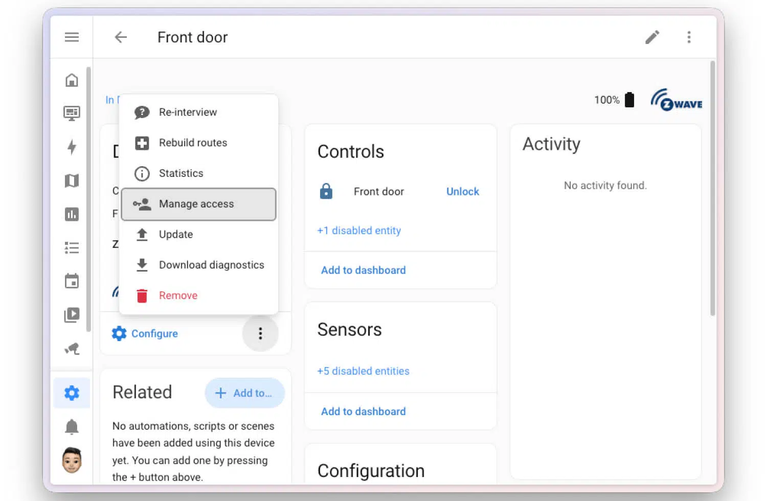 Home Assistant 2026.6 Z-Wave Smart locks