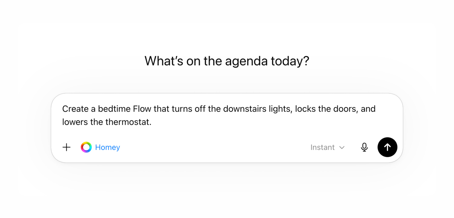Homey ist jetzt als App in ChatGPT verfügbar. Geräte, Flows und Automationen lassen sich ohne manuelle MCP-Einrichtung steuern.