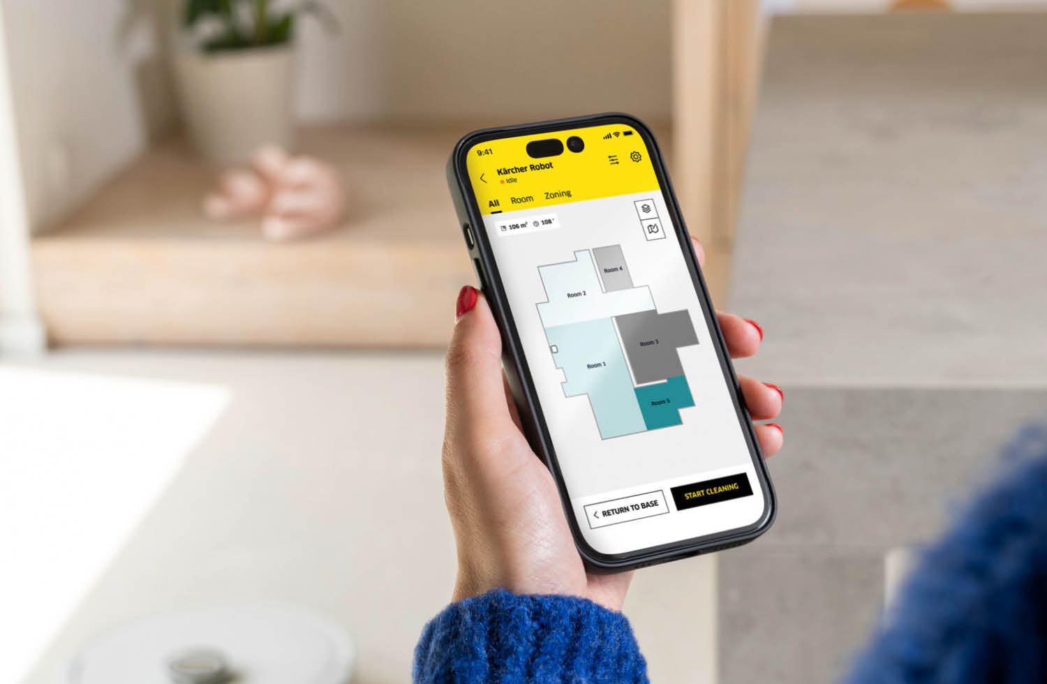 Kärcher RVC 3 Comfort Extra app
