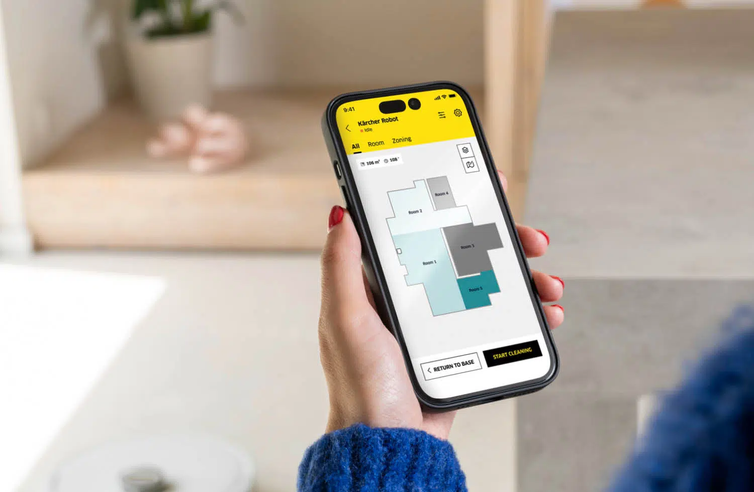 Kärcher RVC 3 Comfort Extra app
