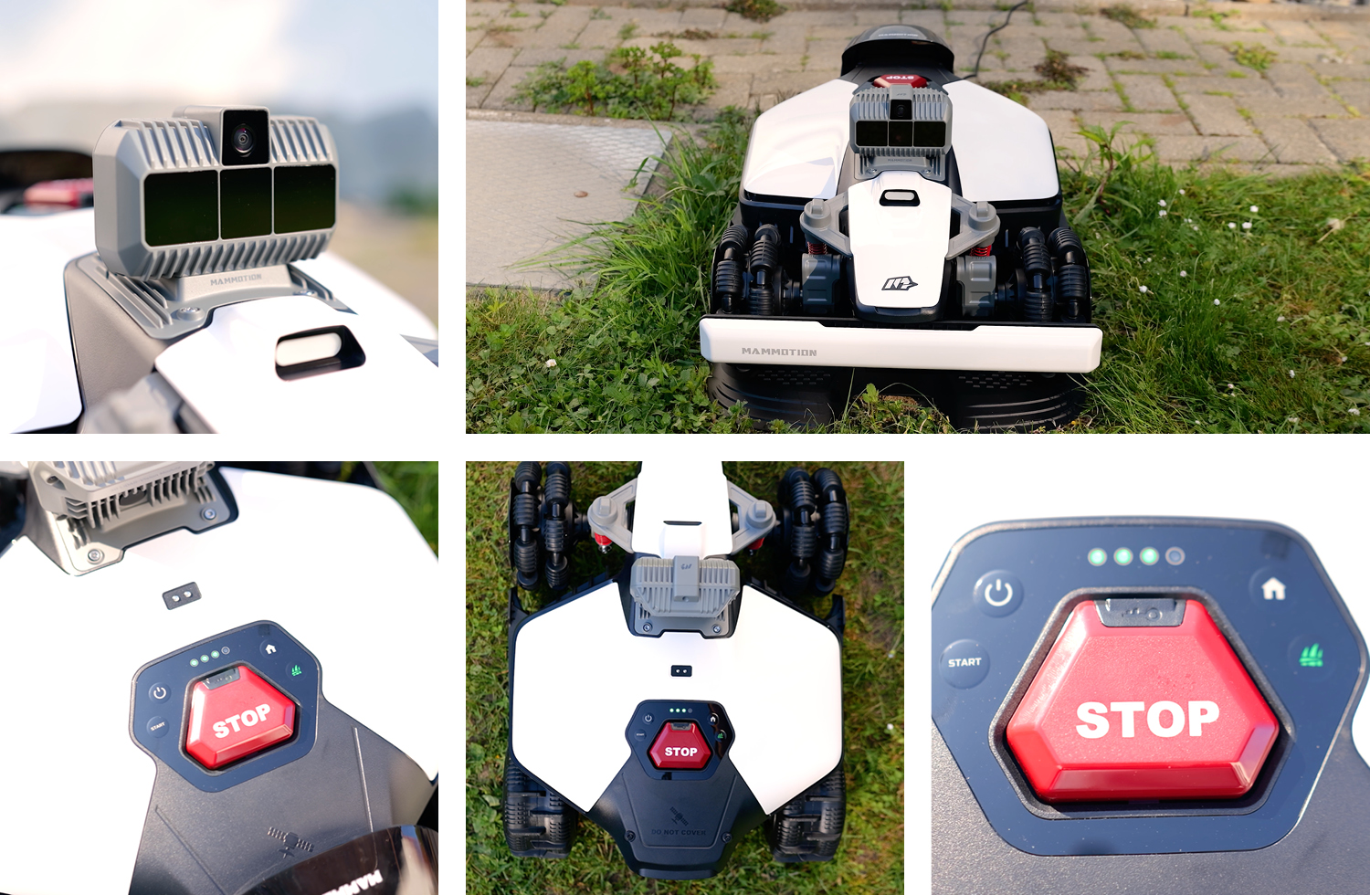 LUBA mini AWD LiDAR | Oberseite