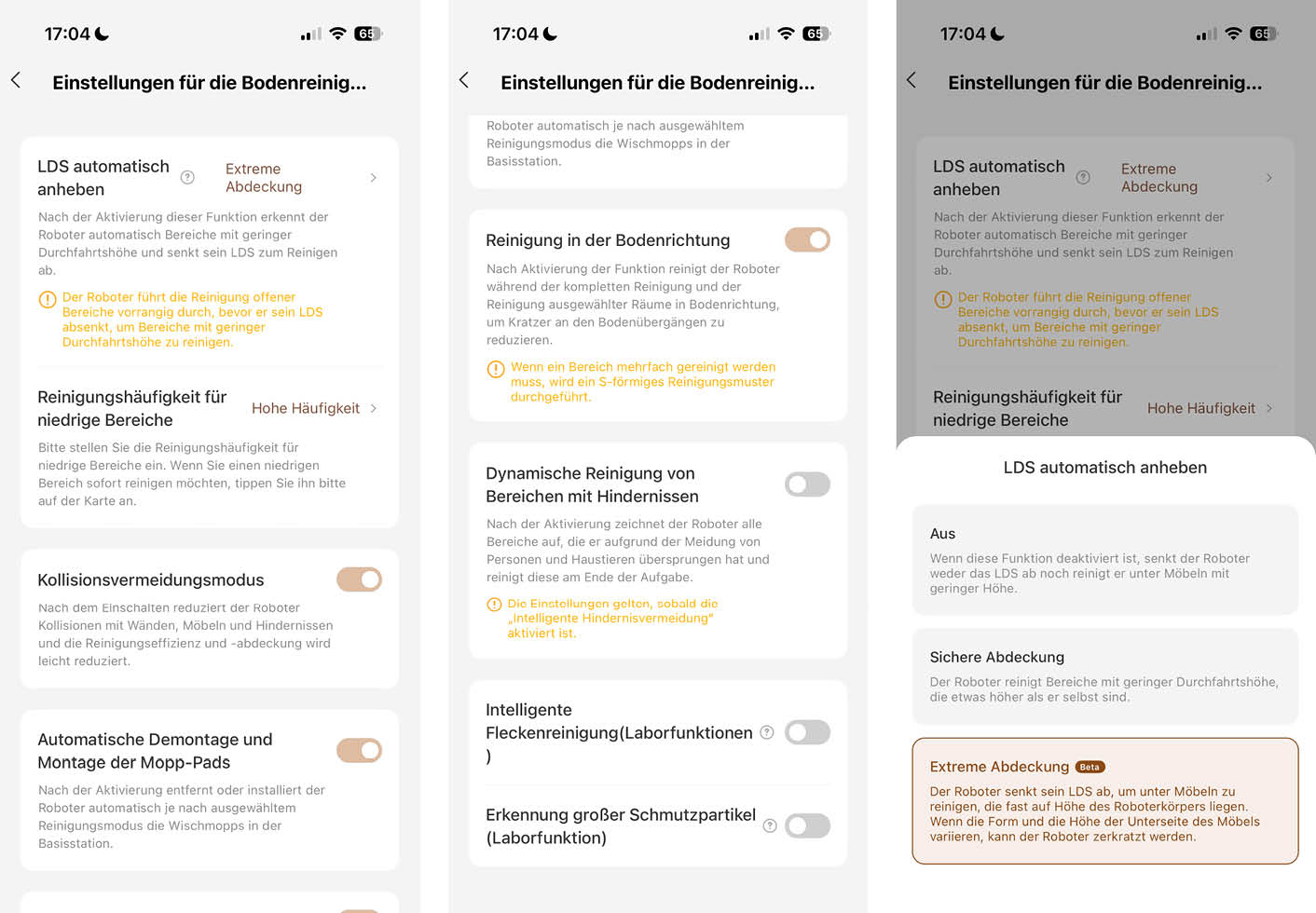 MOVA V70 Ultra Complete X App Bodenreinigung