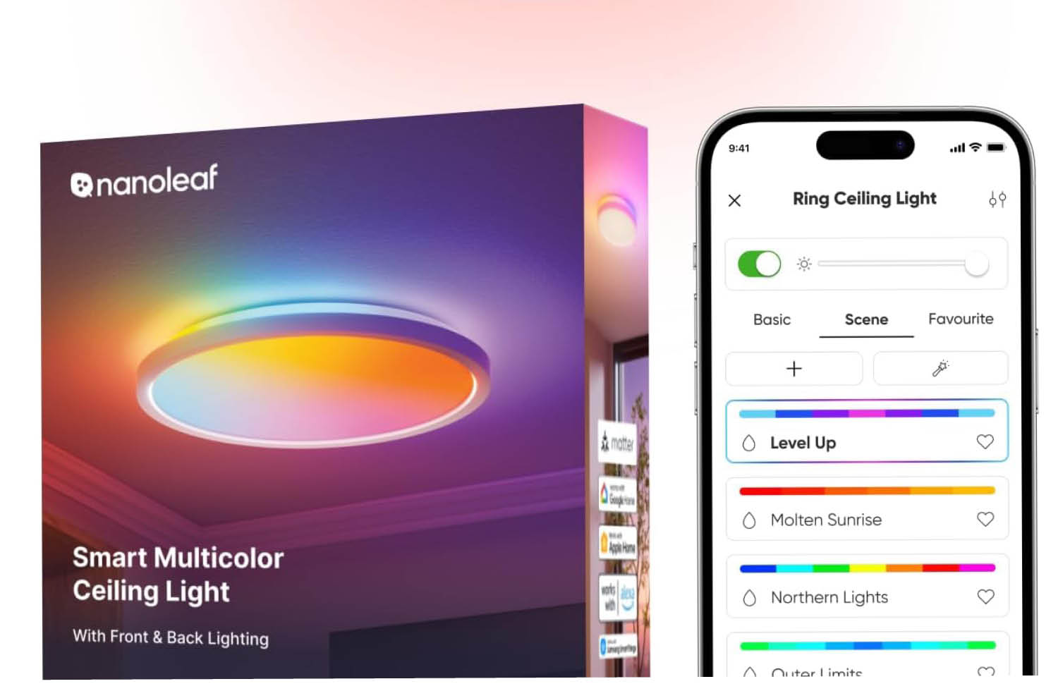 Nanoleaf Smart Multicolor Ceiling Light