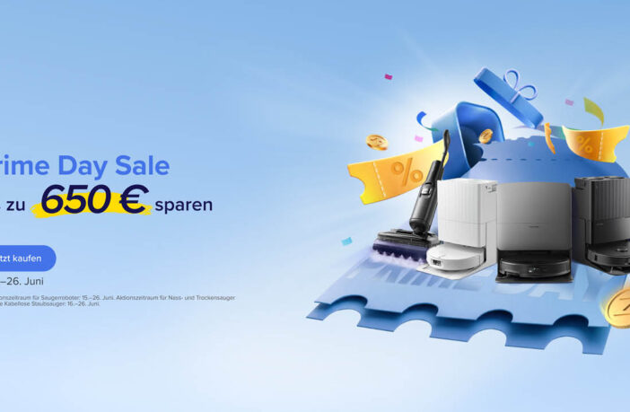 Roborock Prime Day Saugroboter Angebote Wischsauger Deal Titel