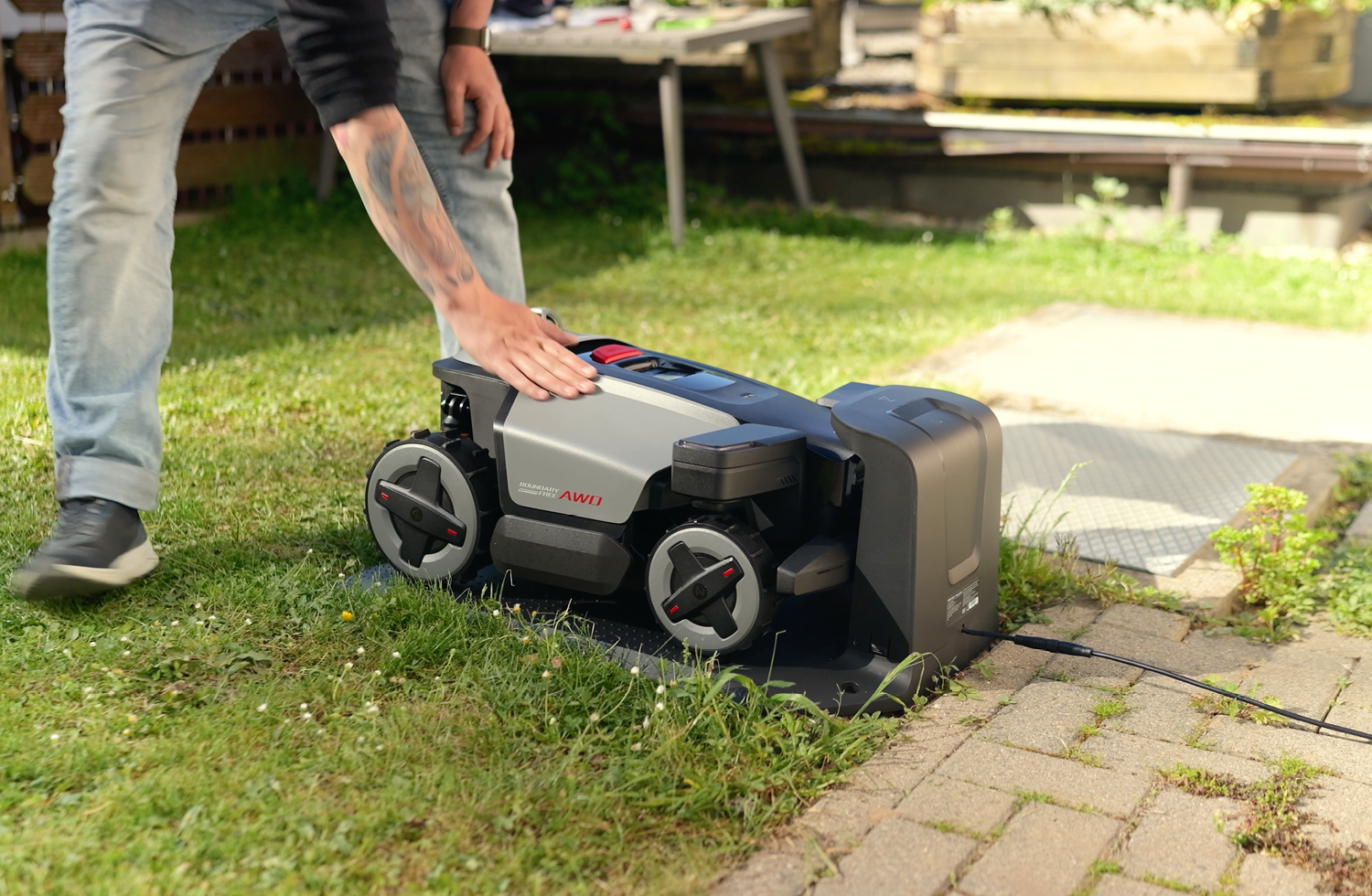 Roborock RockMow Z120 AWD LiDAR | Aufbau