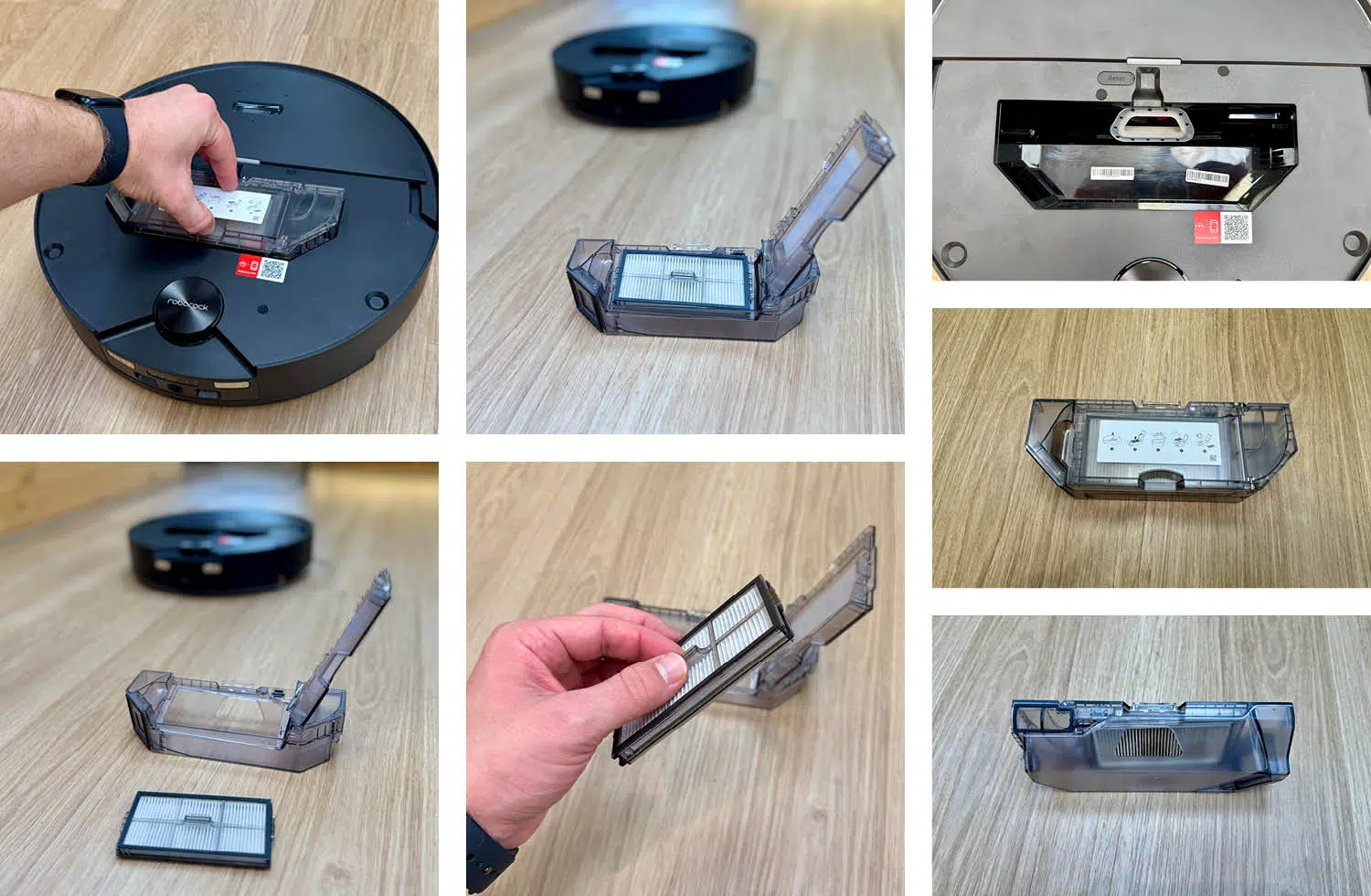 Roborock Saros 20 Sonic Design Staubbehälter