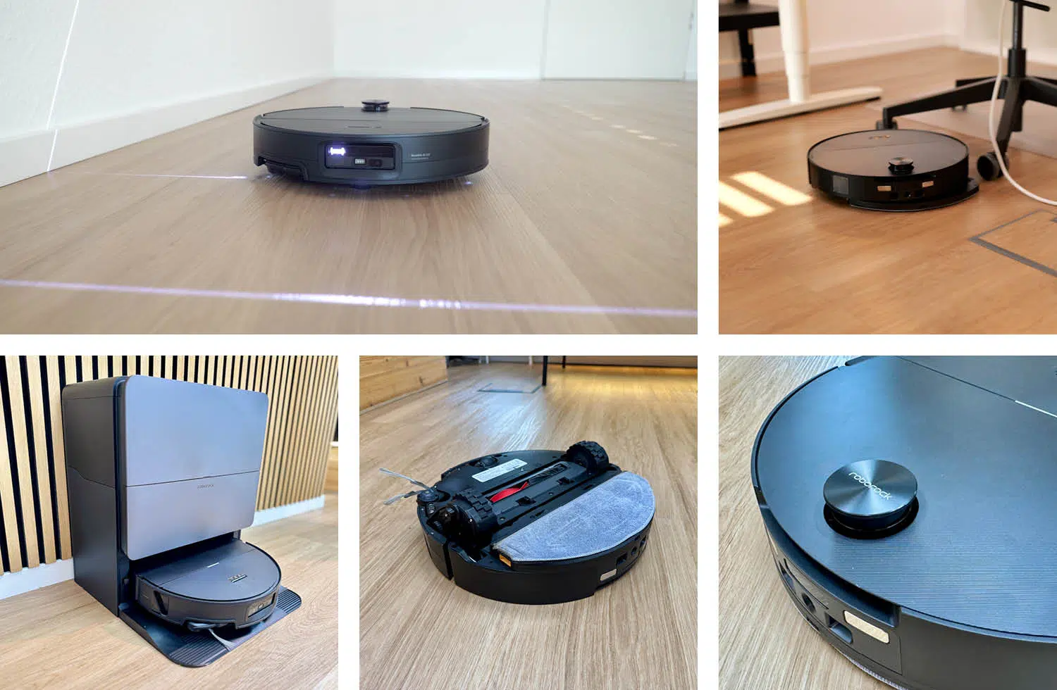 Roborock Saros 20 Sonic Test Collage