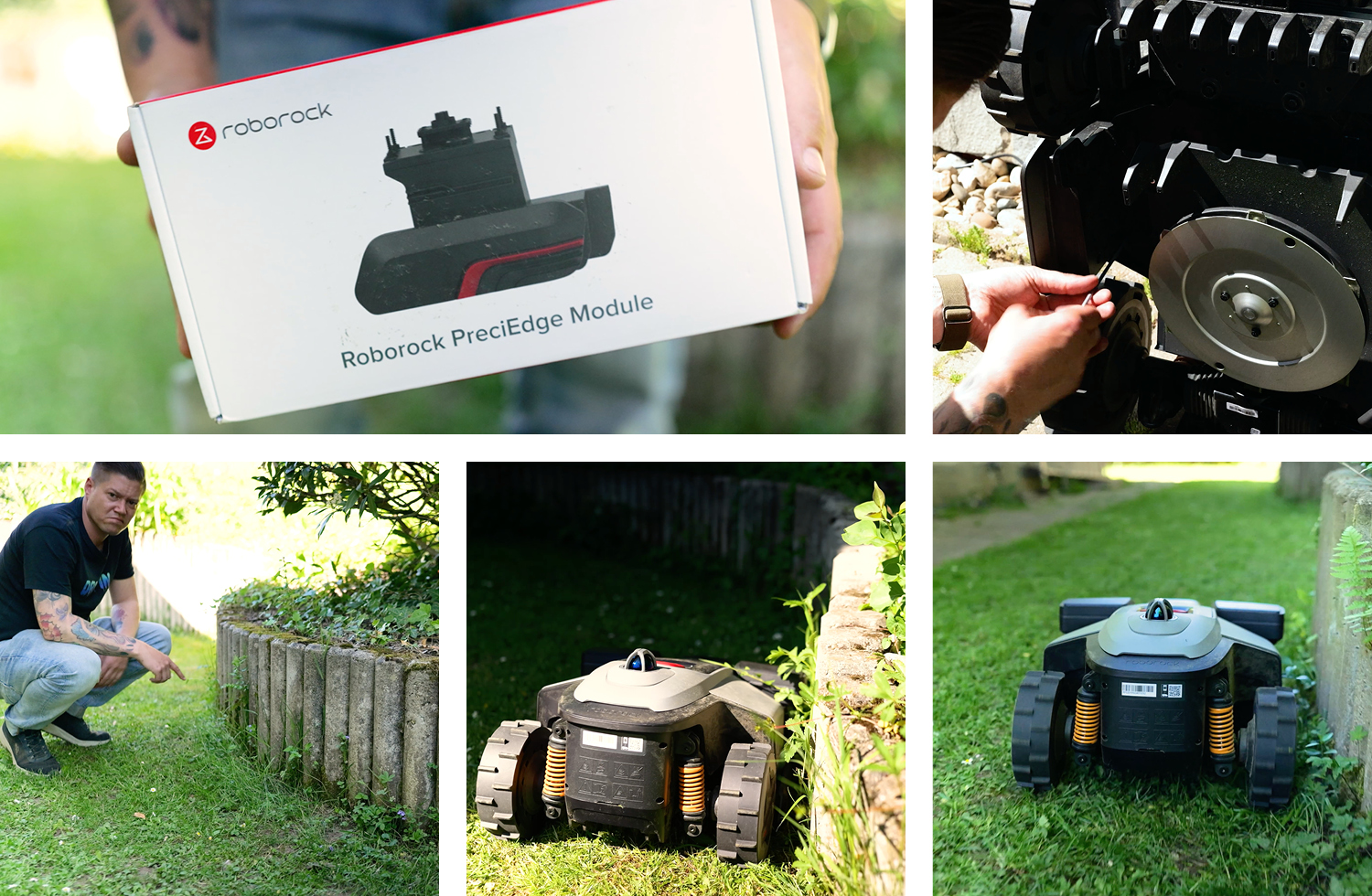 RockMow Z120 AWD LiDAR | Rasenkantenschnitt