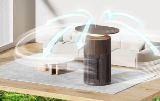 SwitchBot Air Purifier Tabel Walnuss Luftreiniger Titel