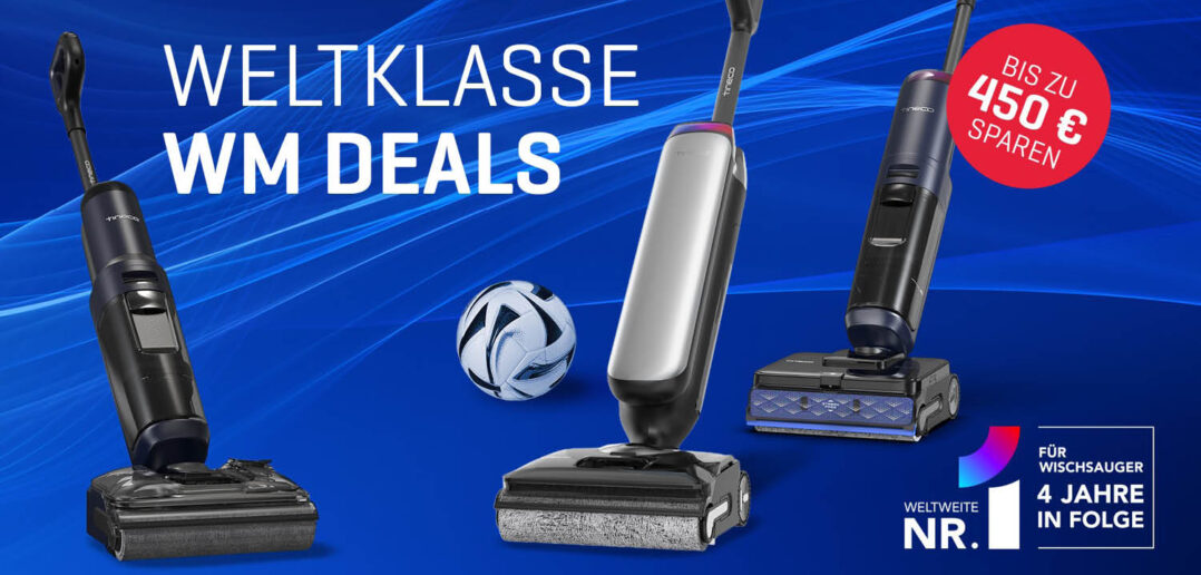Tineco Wischsauger WM Deal Titel