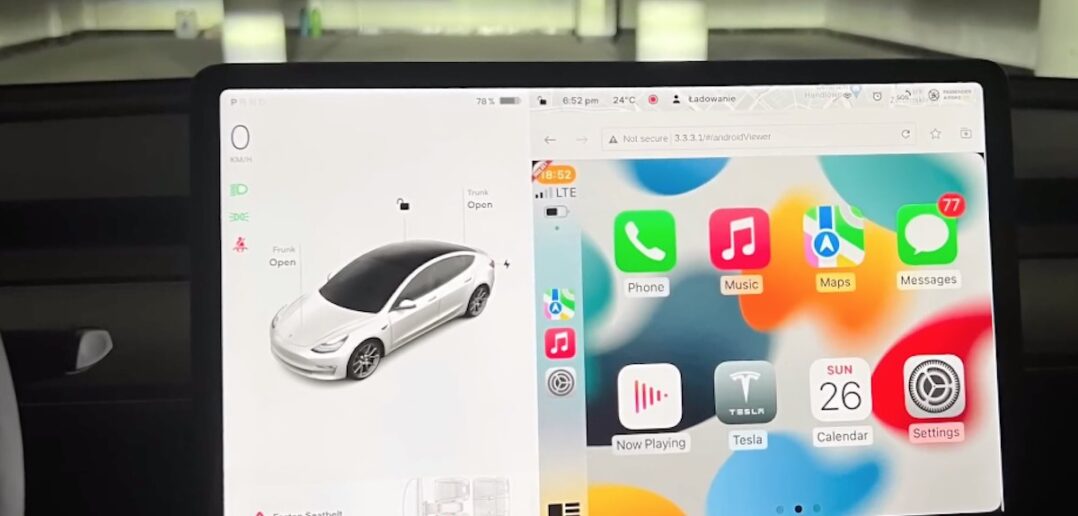 Tesla soll die Integration von Apple CarPlay weiter vorantreiben.