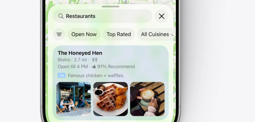 Apple Maps Werbung