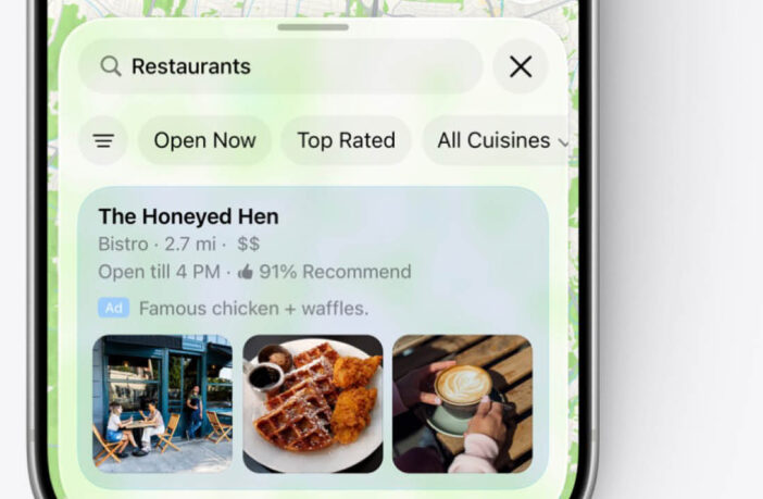 Apple Maps Werbung