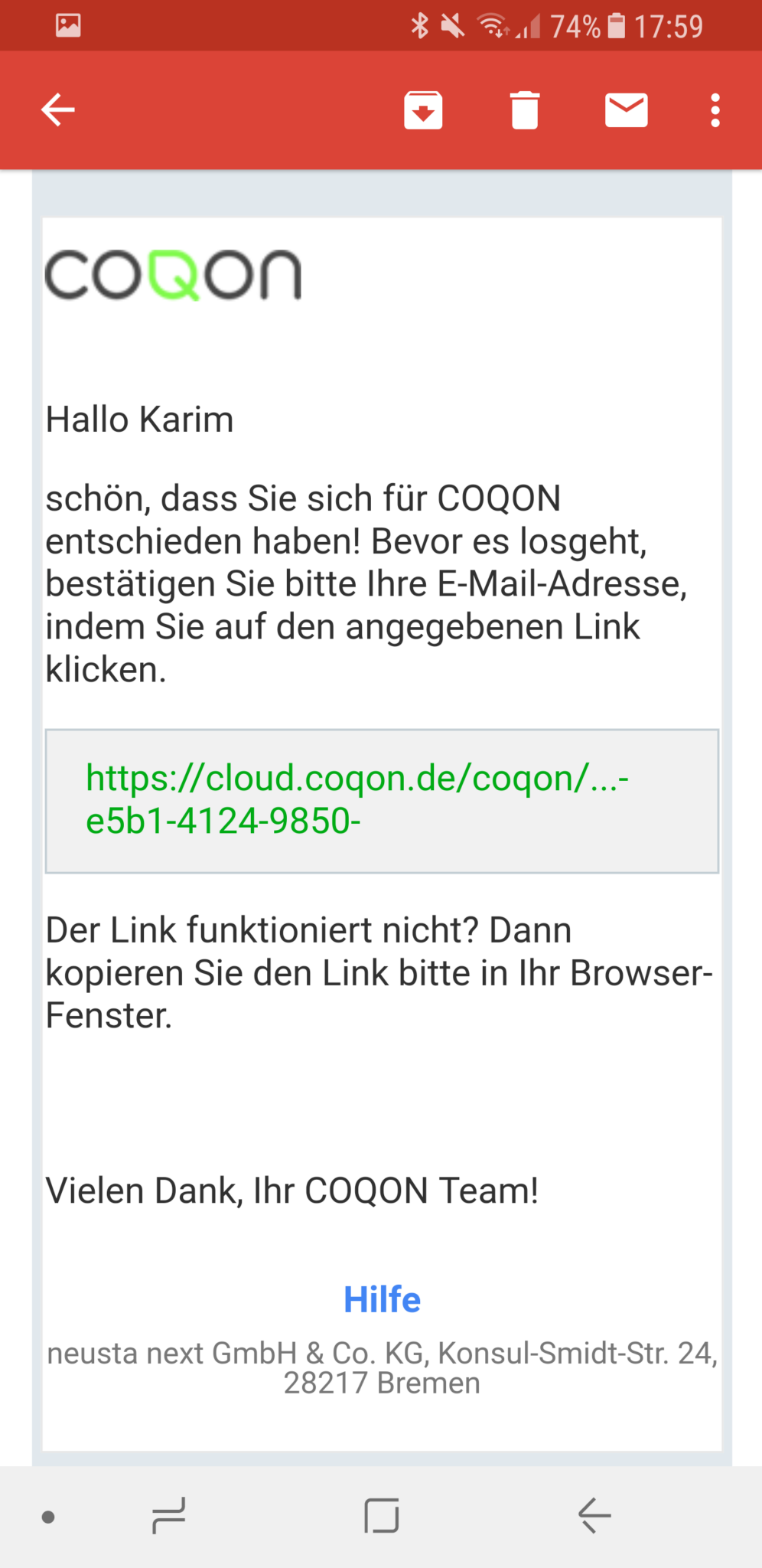 COQON App installieren 7