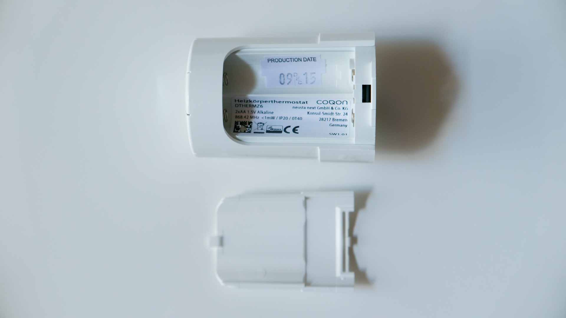 COQON-Heizkörperthermostat-offen