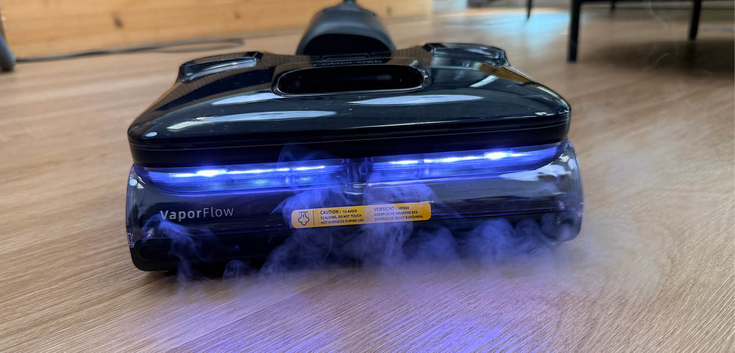 Der Roborock f25 Steam