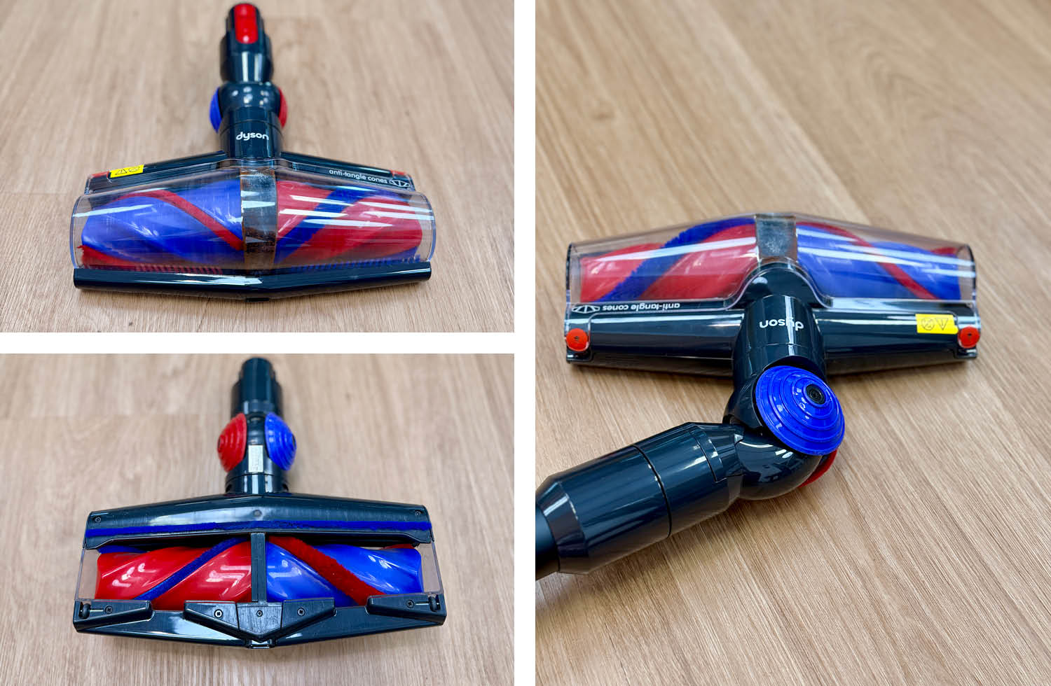 Die Bodendüse des Dyson V10 Konical