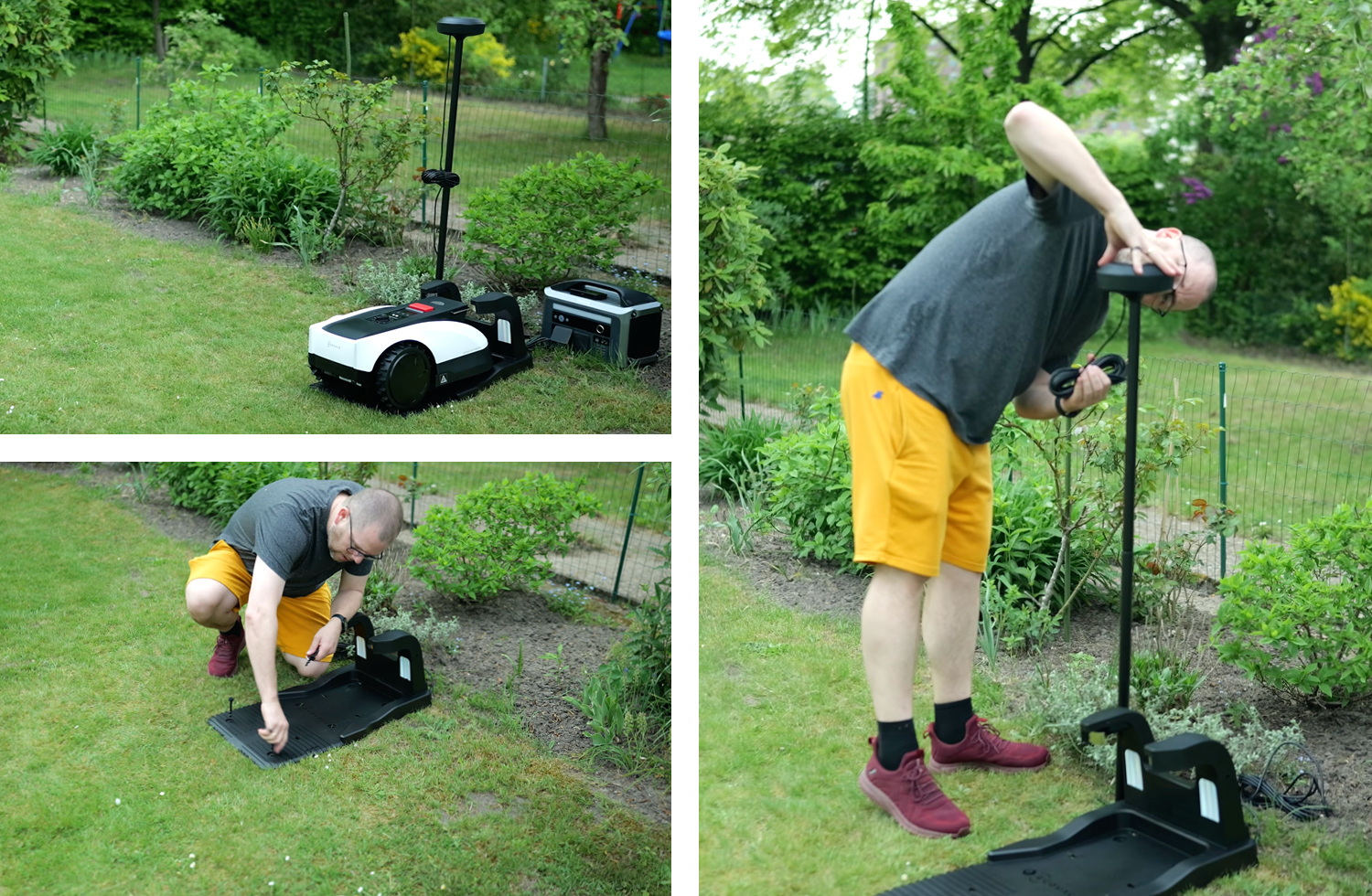 ECOVACS GOAT O800 RTK | Aufbau