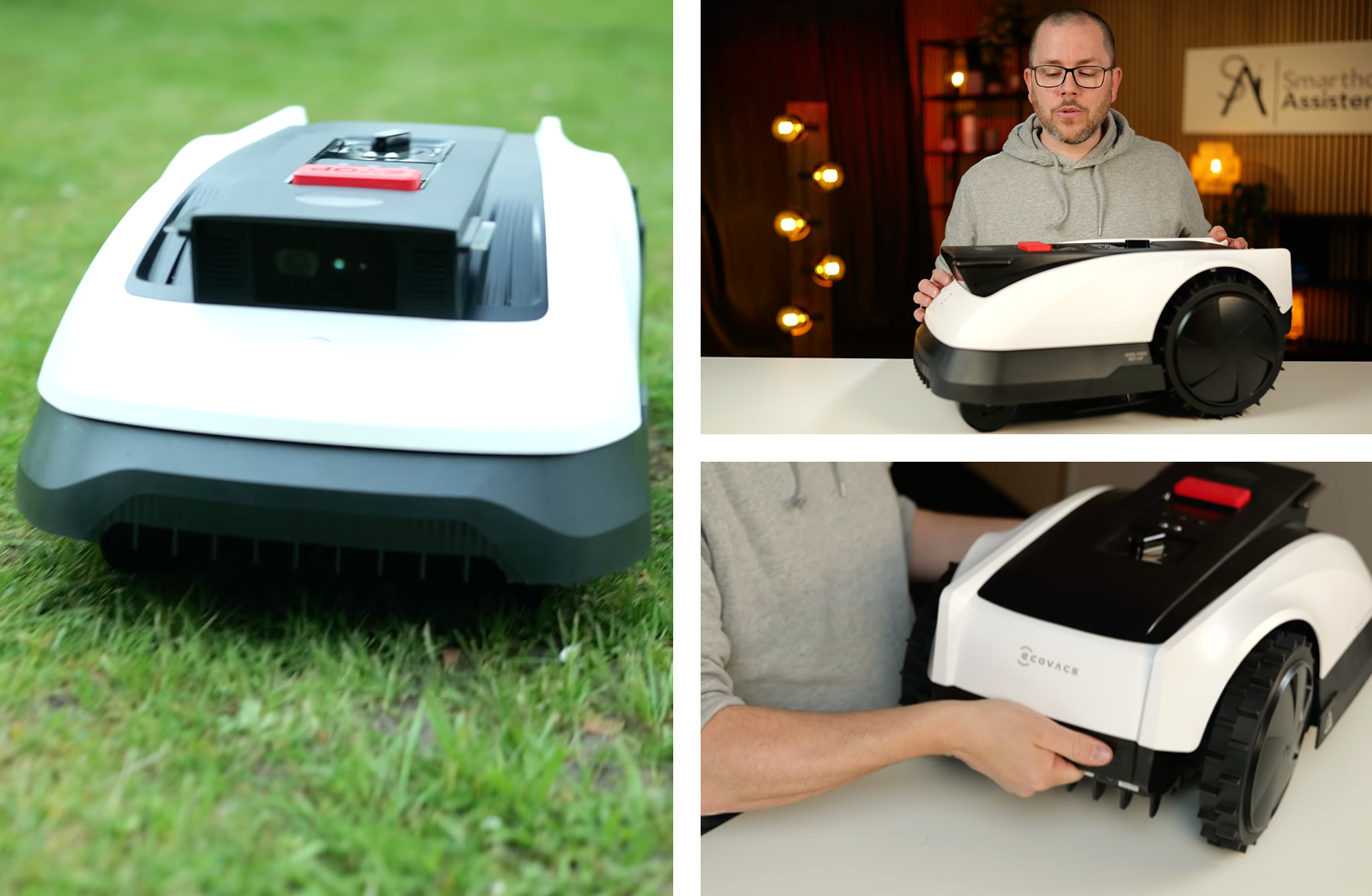 ECOVACS GOAT O800 RTK | Front, Seite und Heck