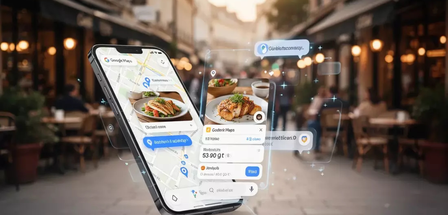 Google Maps kann künftig Essen automatisch bestellen mit Hilfe von Gemini