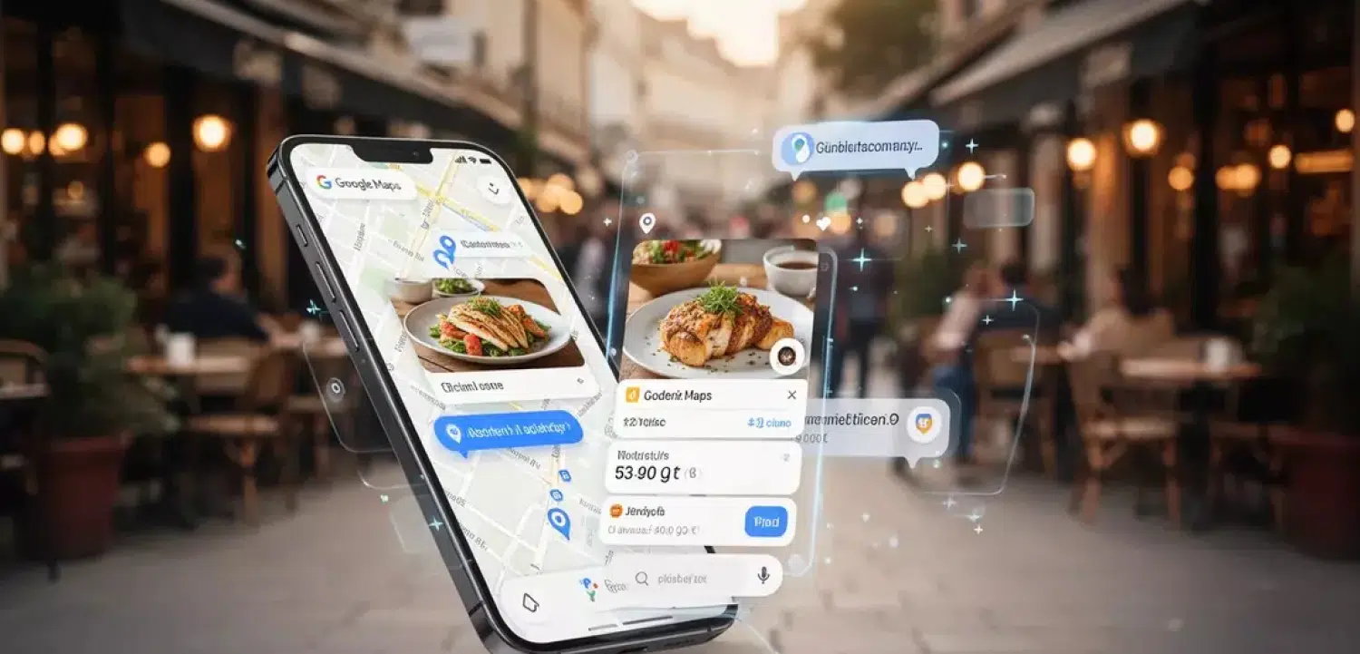 Google Maps kann künftig Essen automatisch bestellen mit Hilfe von Gemini