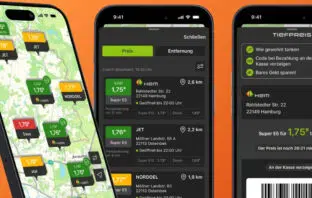 HEM-App vergleicht Preise von mehr als 15.000 Tankstellen.