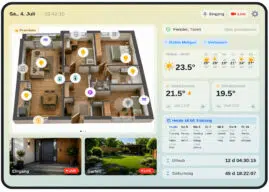 HomeDashboard | Neue App verwandelt das Wand-iPad in Smart-Home-Zentrale