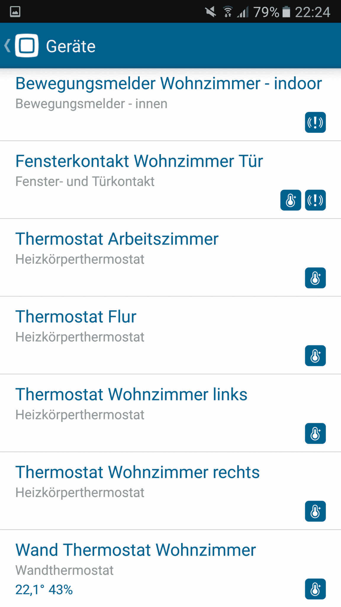 Homematic-IP-Geräteübersicht