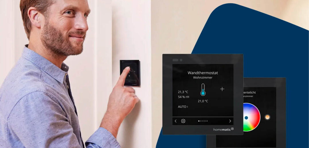Homematic IP Glasdisplay Funk