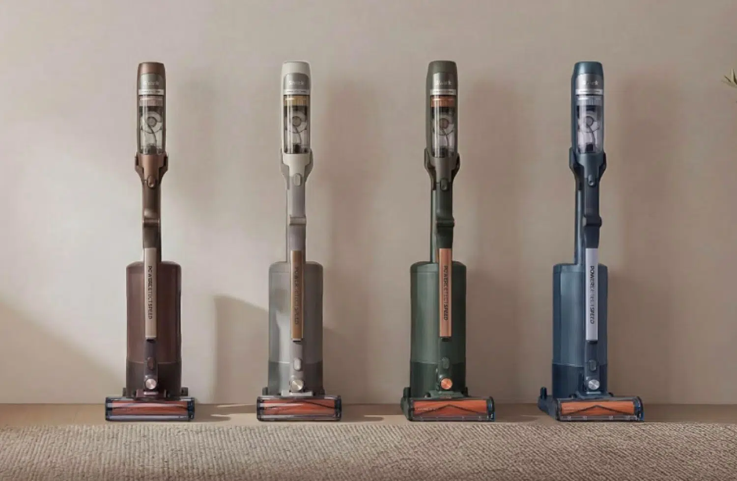 Shark startet die Luxe Collection in Deutschland. Akku-Staubsauger und Saugroboter erscheinen in neuen Farben.