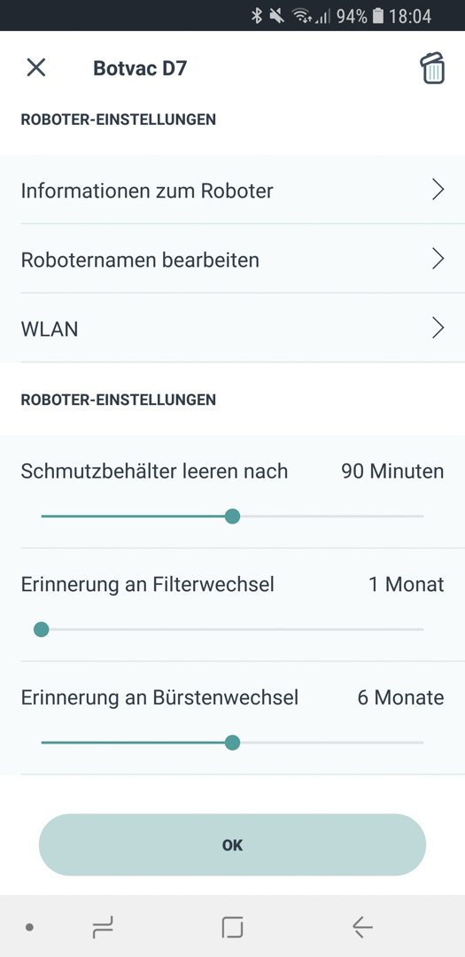 Neato Botvac D7 App Details 03