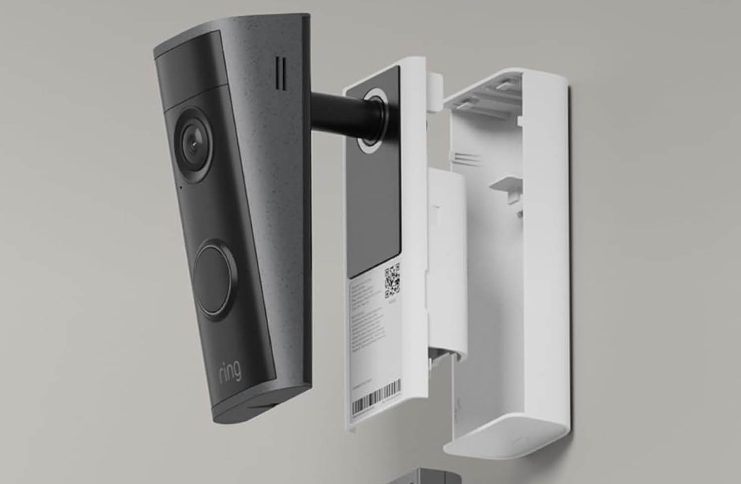 Ring Peephole Camera 2K aufbau