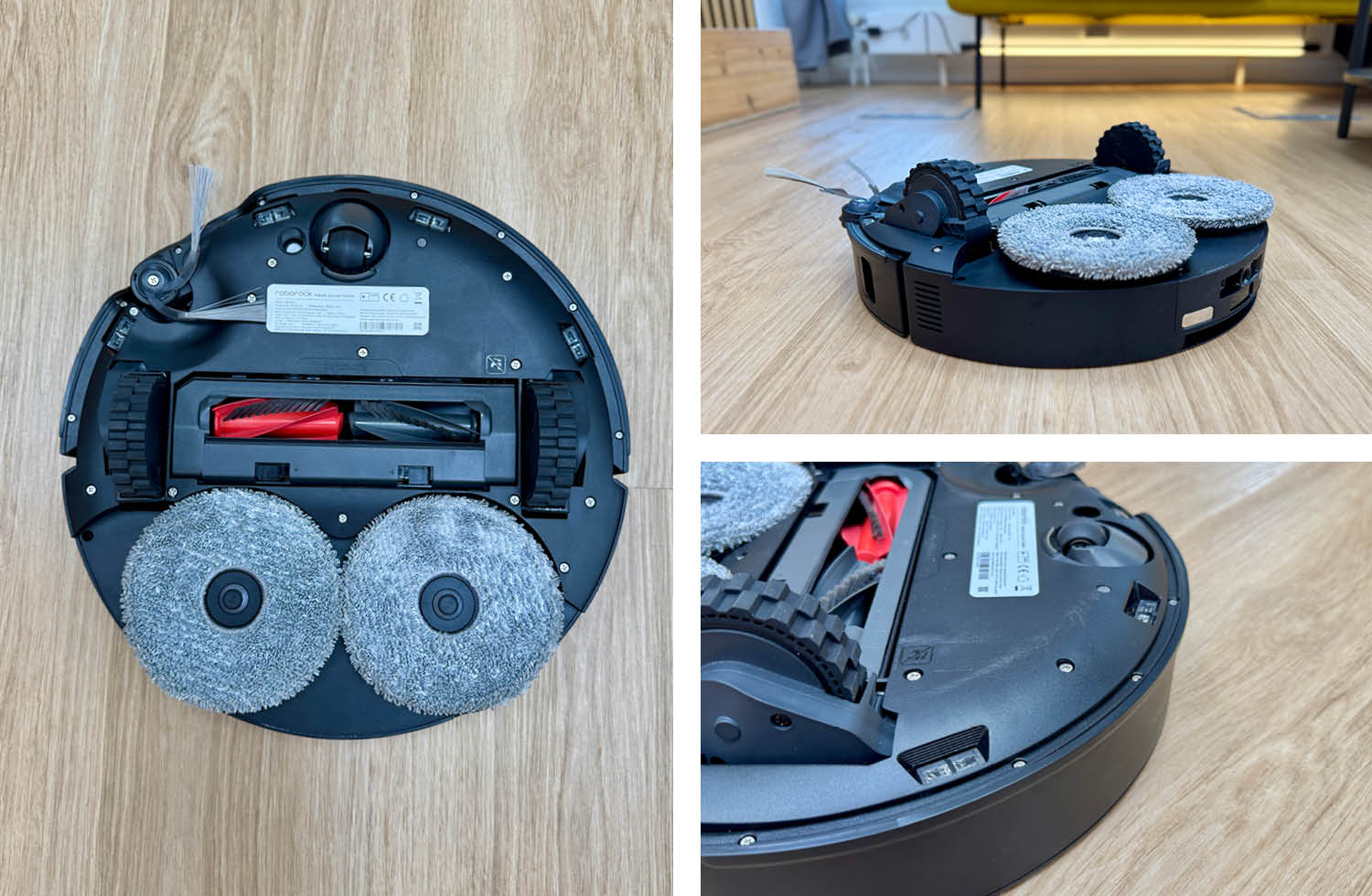 Roborock Qrevo Edge 2X Design Unterseite