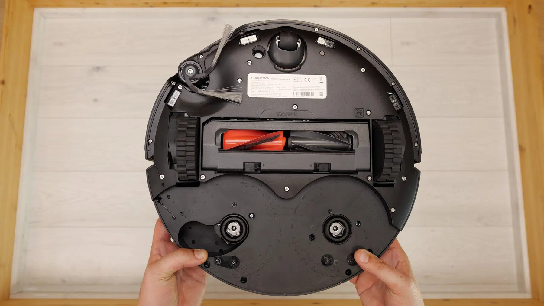 Roborock Qrevo Edge 2X - Haare Laminat