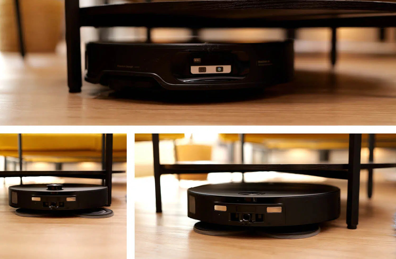 Roborock Qrevo Edge 2X Navigation Praxis flache Moebel
