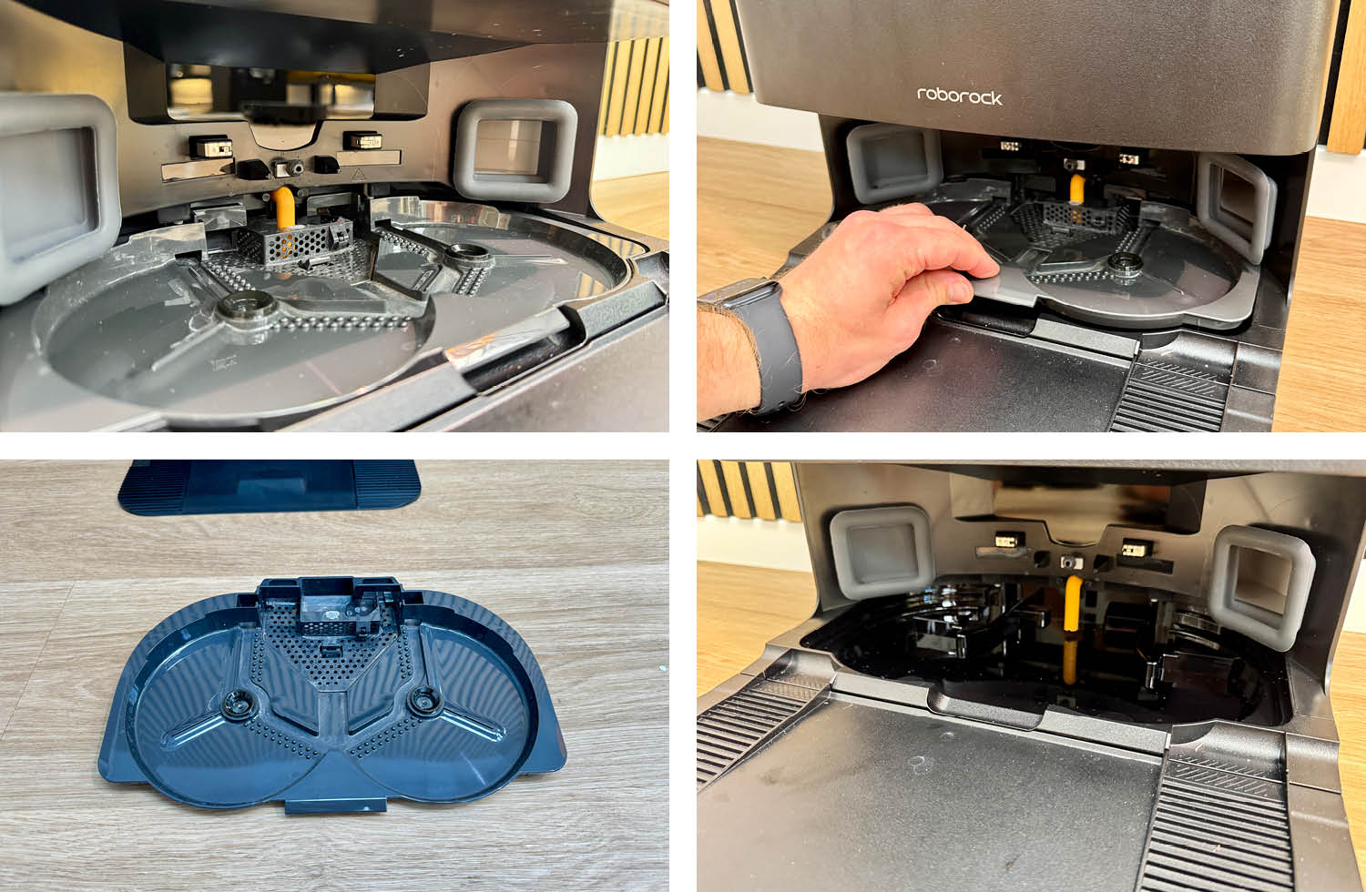 Roborock Qrevo Edge 2X Reinigungsstation Waschschale