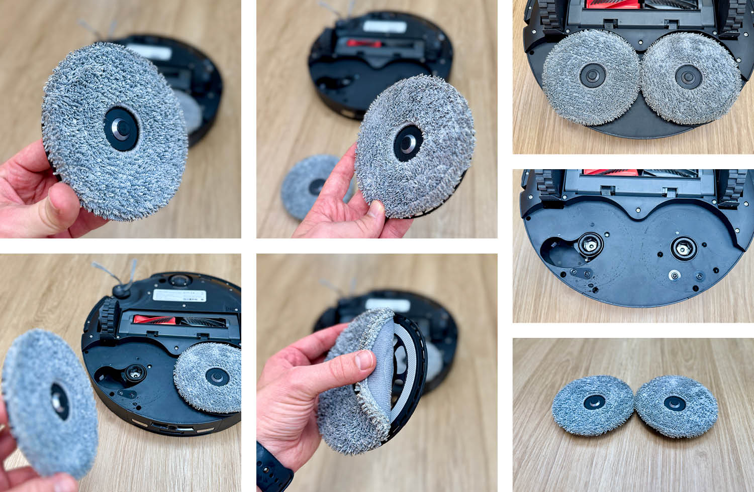 Roborock Qrevo Edge 2X Wischmopp abnehmbar