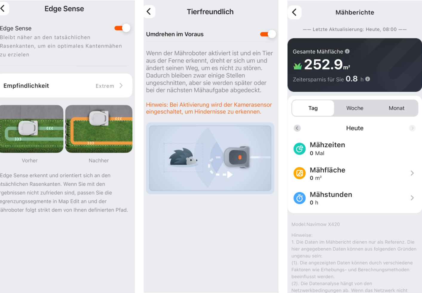 Segway Navimow X420 | App