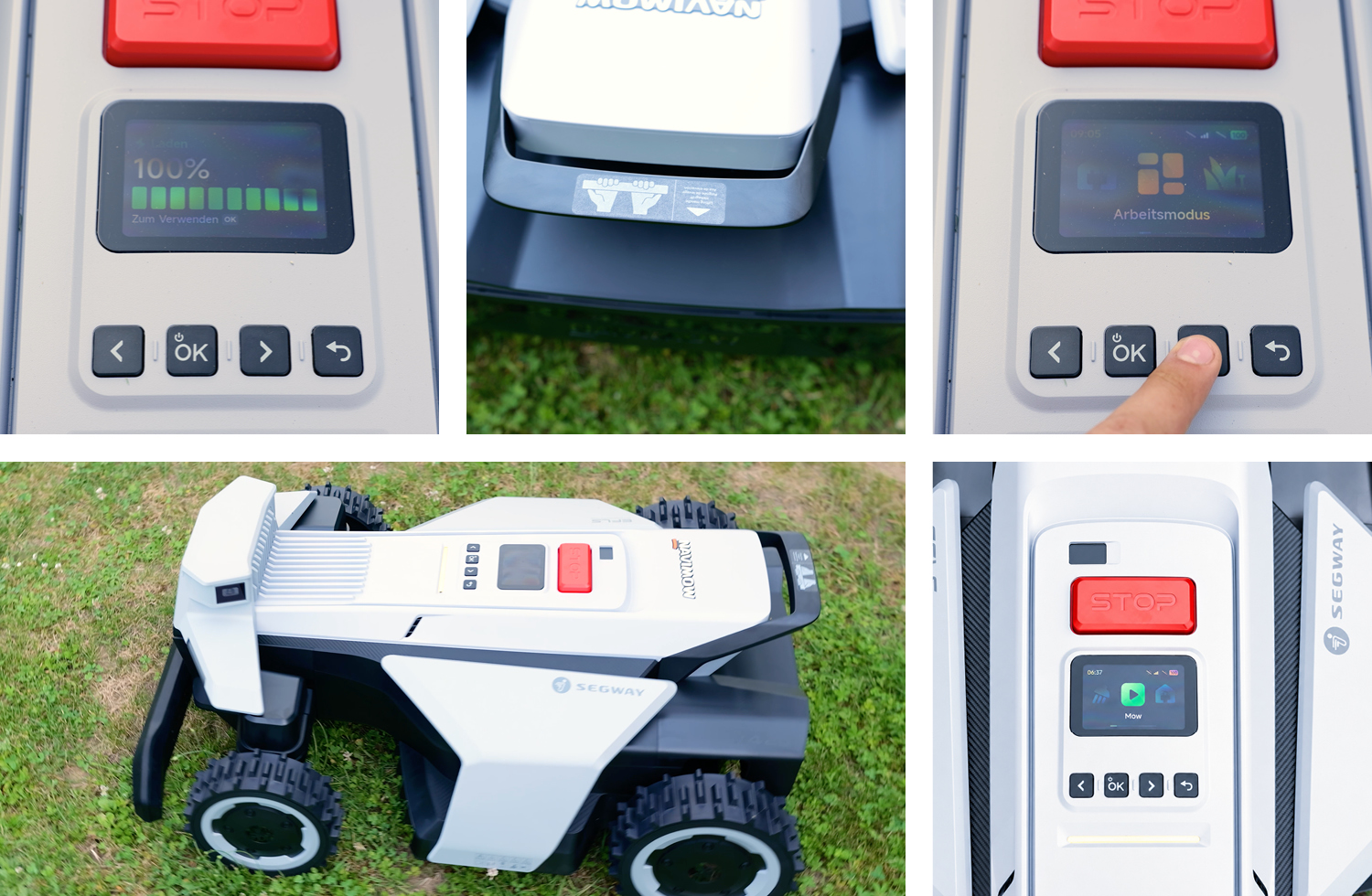 Segway Navimow X420 | Oberseite