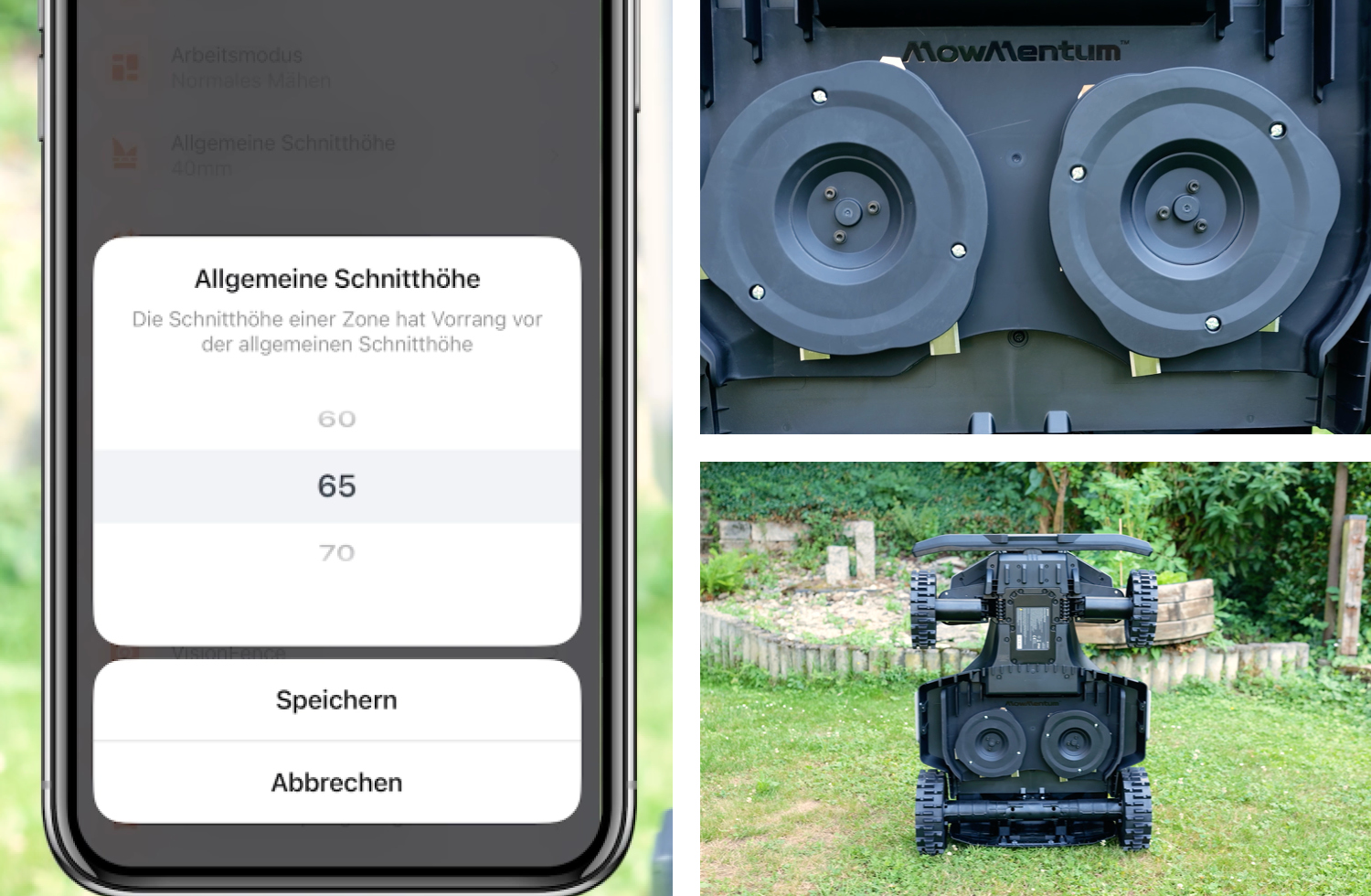 Segway Navimow X420 | Unterseite