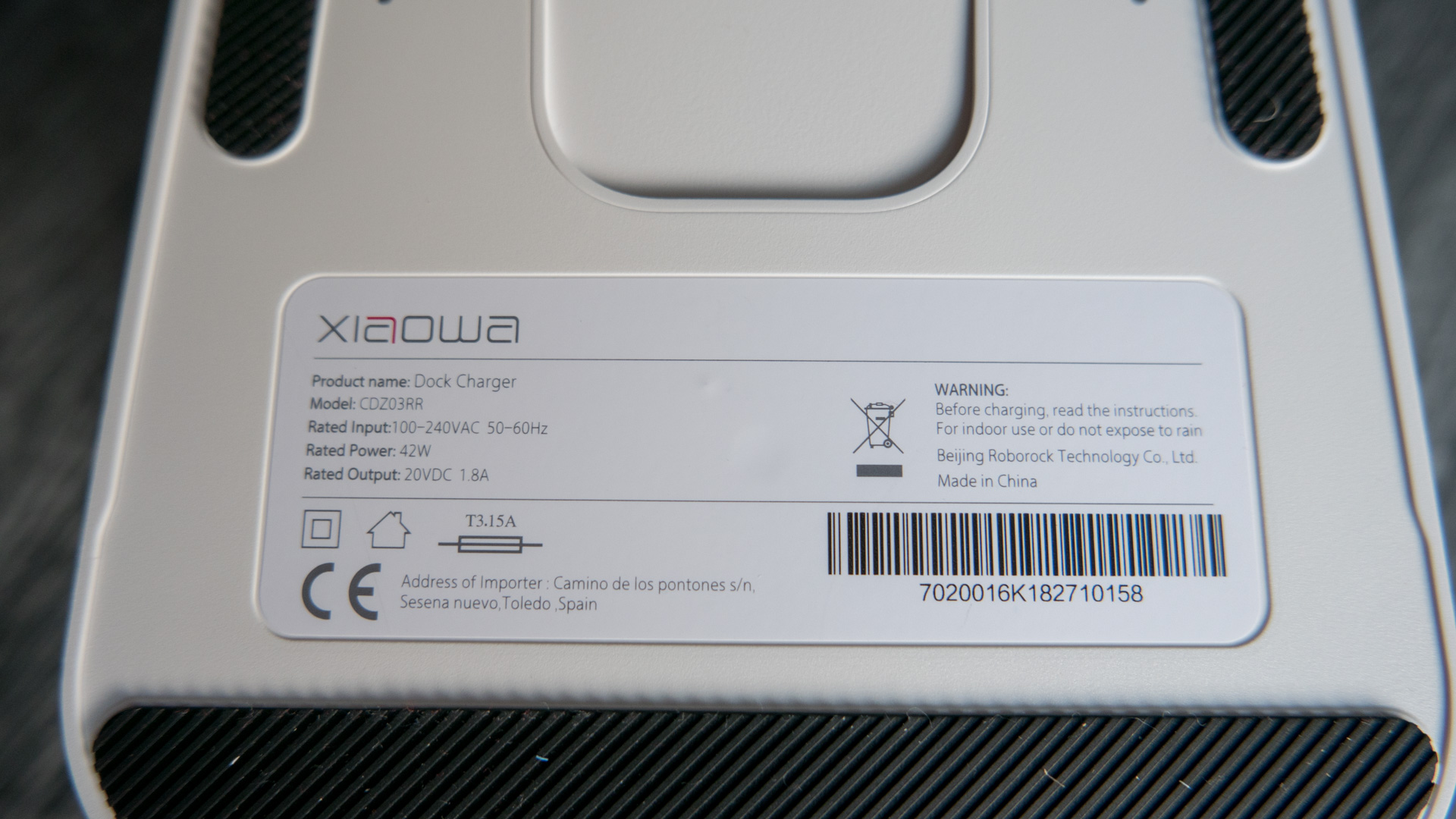 Xiaomi Roborock Xiaowa C10 Ladestation 06