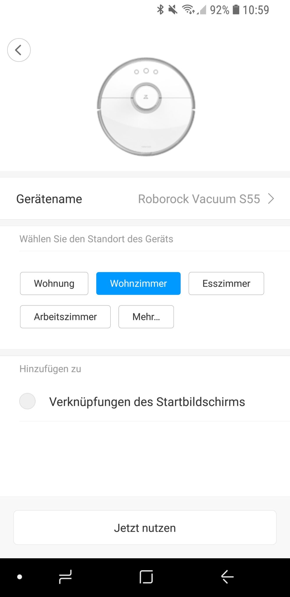 Xiaomi-roborock-S55-einrichten-7